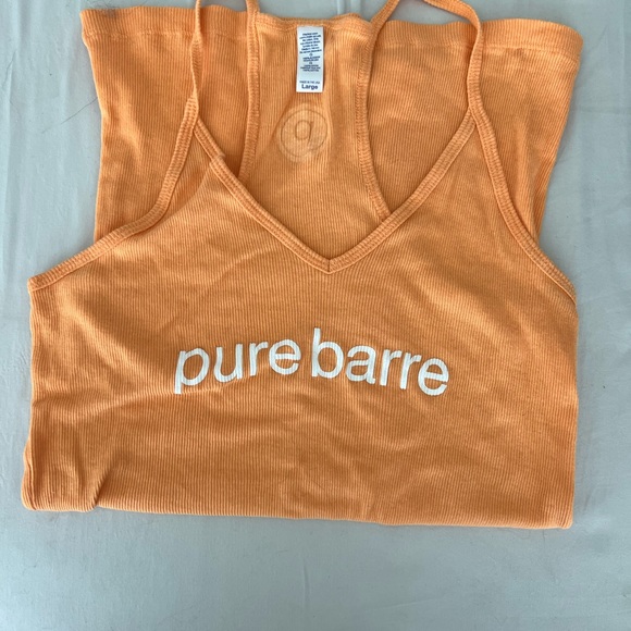 Pure Barre Orange Tank Top - Picture 2 of 3